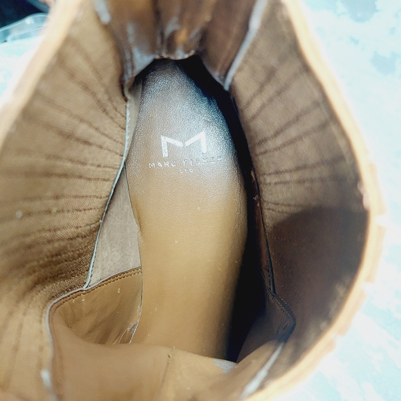 New Marc Fisher LTD Yarita Natural Pointed Toe Bootie W616 - Picture 10 of 11